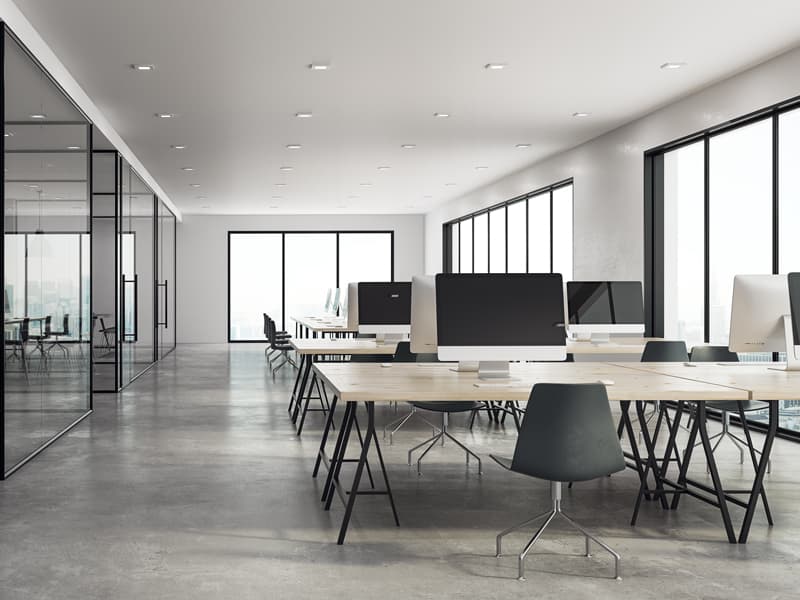 Construcción de oficinas